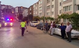 Bisikletiyle otomobile çarpan çocuk yaralandı