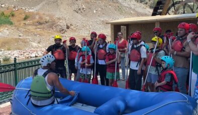 Çekerek Rafting Parkuru doğaseverleri ağırlıyor