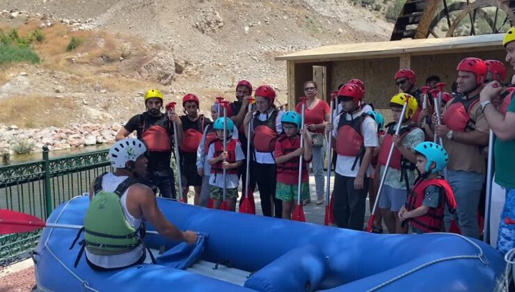 Çekerek Rafting Parkuru doğaseverleri ağırlıyor