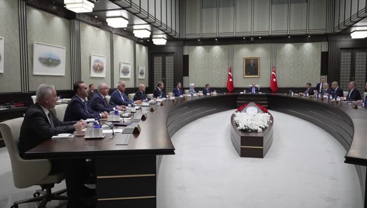 Cumhurbaşkanlığı Kabinesi toplandı