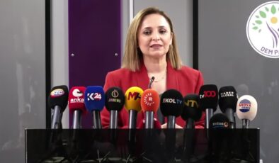 DEM Parti Sözcüsü Doğan, basın toplantısı düzenledi