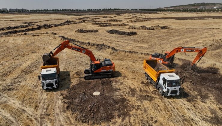Mezopotamya Kent Parkı’nda çalışmalar başladı