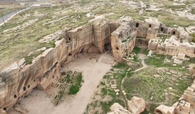 Dara Antik Kenti’nde yaklaşık 1500 yıllık mozaik bulundu