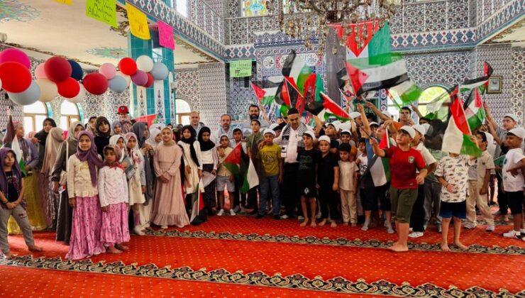 Diyarbakır’da Filistin’e Destek etkinliği