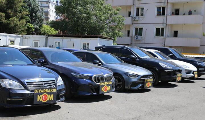 Diyarbakır merkezli gümrük kaçağı lüks araç operasyonu