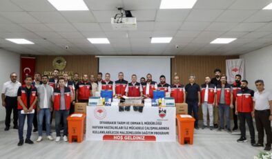 Diyarbakır’da veteriner ekiplerine tam donanımlı destek