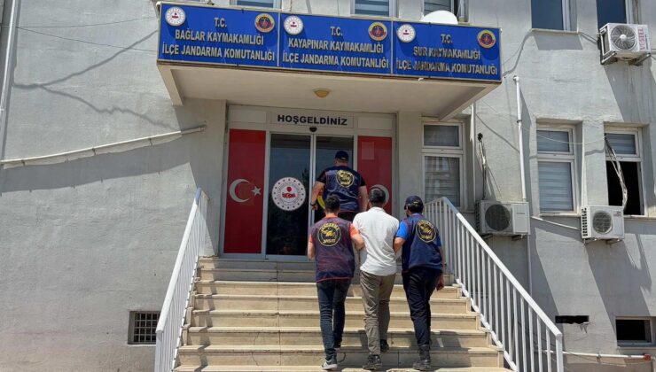 Firari hükümlü Sur’da kıskıvrak yakalandı