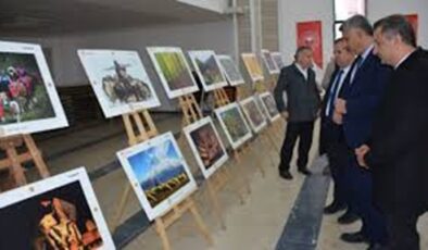 Hakkari’de Aile Destek Merkezi kursiyerlerinin sergisi açıldı