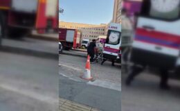 Üniversite Hastanesinin çocuk bölümünde çıkan yangın söndürüldü