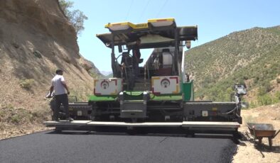 Hakkari’de 100 kilometrelik köy yolu asfaltlanacak