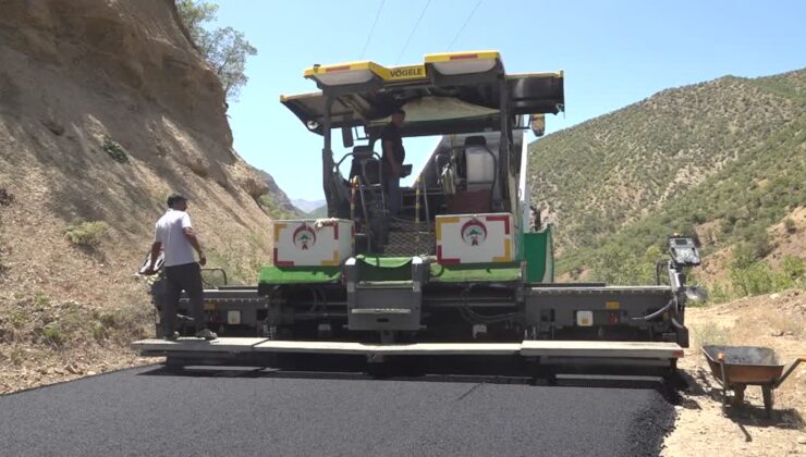 Hakkari’de 100 kilometrelik köy yolu asfaltlanacak