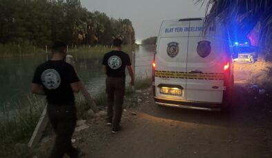 Sulama kanalına giren kişi kayboldu