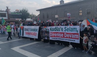 Furkan Hareketi Tarafından Gazze İçin Basın Açıklaması Düzenlendi