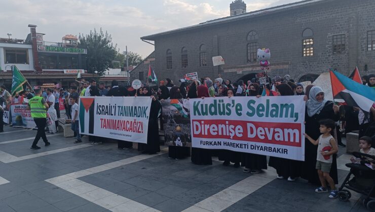 Furkan Hareketi Tarafından Gazze İçin Basın Açıklaması Düzenlendi