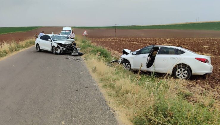 İki otomobilin çarpıştığı kazada 4 kişi yaralandı