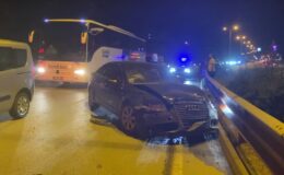 İki otomobilin karıştığı kazada 1 kişi öldü, 1 kişi yaralandı