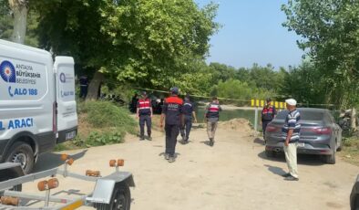 Irmakta akıntıya kapılan çocuğun cesedi bulundu