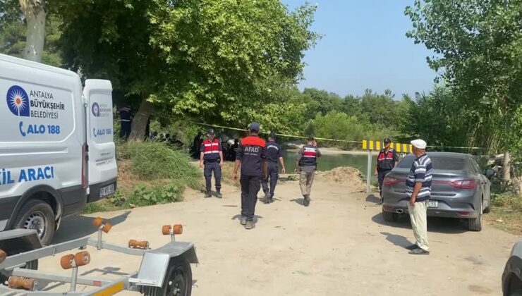 Irmakta akıntıya kapılan çocuğun cesedi bulundu