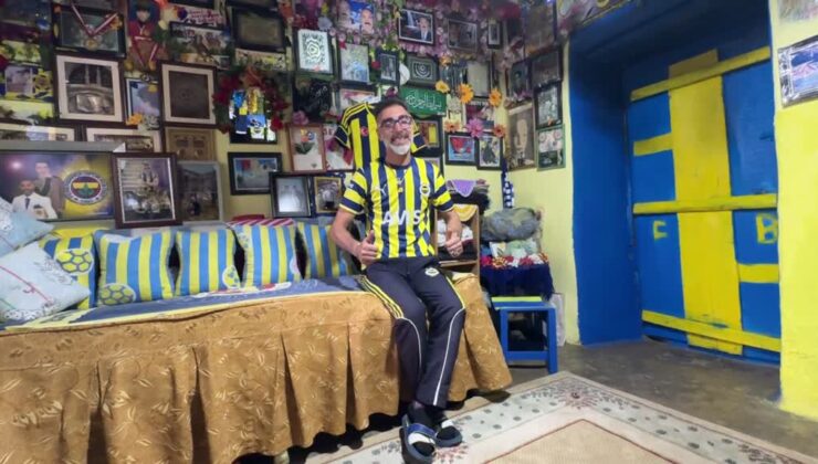 İşitme engelli taraftarın kalbi gibi evi de Fenerbahçe oldu