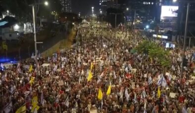 İsrailliler, Netanyahu’ya çağrı yaptı: Savaş bitsin, esirler dönsün