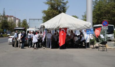 İşten çıkarılan emekçilerin adalet çadırı 389 gündür ayakta