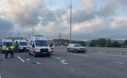 Kuzey Marmara Otoyolu’nda takla atan otomobildeki anne öldü