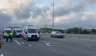 Kuzey Marmara Otoyolu’nda takla atan otomobildeki anne öldü