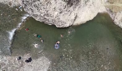 Kızılağaç Kanyonu serinlik ve doğa arayanları cezbediyor