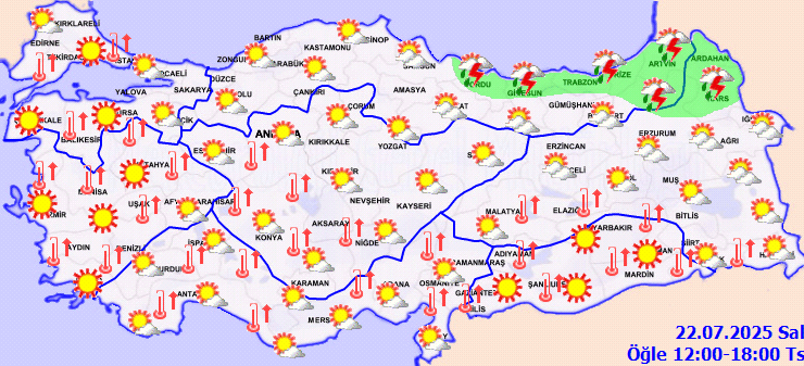 Kuvvetli rüzgar uyarısı: Çatı uçması ve toz riski var