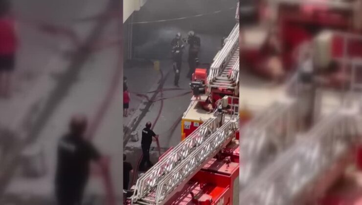 Mardin’de depoda çıkan yangın söndürüldü