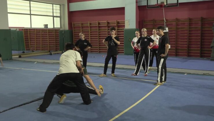Milli wushucu ikizler, antrenör anneleriyle dünya şampiyonluğu peşinde
