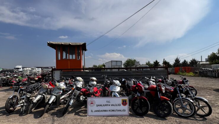 Motosiklet hırsızlığı operasyonunda 7 şüpheli yakalandı