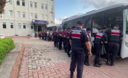 Organize suç örgütüne yönelik operasyonlarda 21 şüpheli tutuklandı