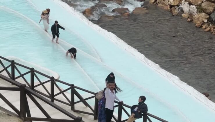 Pamukkale’ye rakip güzergâh ilgi odağı oldu