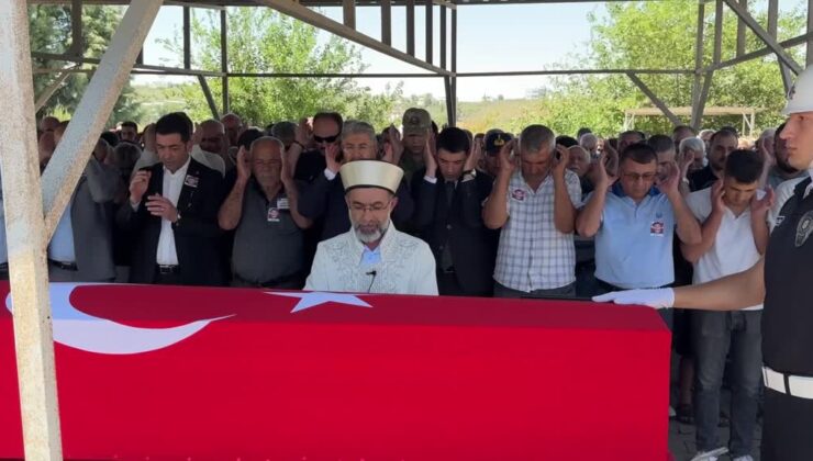 Polis memuru Doğan’a veda