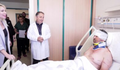 Rektör Özkan’dan aslanın saldırısıyla yaralanan hastanın durumuna ilişkin açıklama