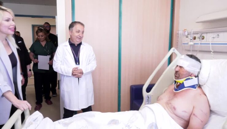 Rektör Özkan’dan aslanın saldırısıyla yaralanan hastanın durumuna ilişkin açıklama