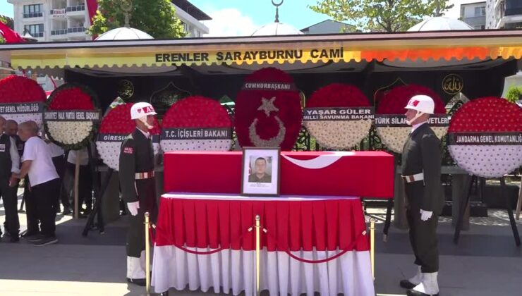 Şehit İkmal Er Semih Erdoğan, Giresun’da son yolculuğuna uğurlandı