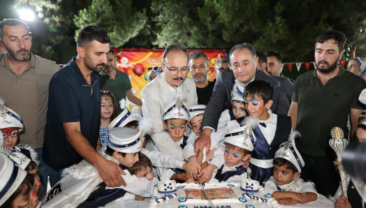 Minik yürekler sünnet şöleninde buluştu