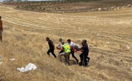 Siirt’te devrilen otomobilin sürücüsü yaralandı