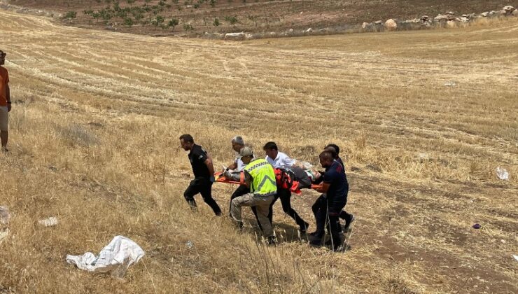 Siirt’te devrilen otomobilin sürücüsü yaralandı