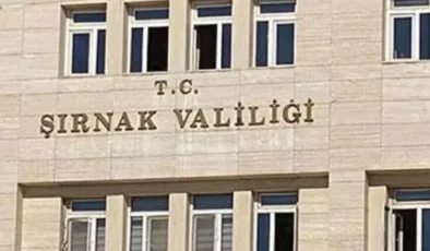 Şırnak’ta 3 bölge 2 gün süreyle özel güvenlik bölgesi ilan edildi