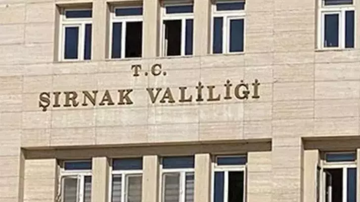 Şırnak’ta 3 bölge 2 gün süreyle özel güvenlik bölgesi ilan edildi