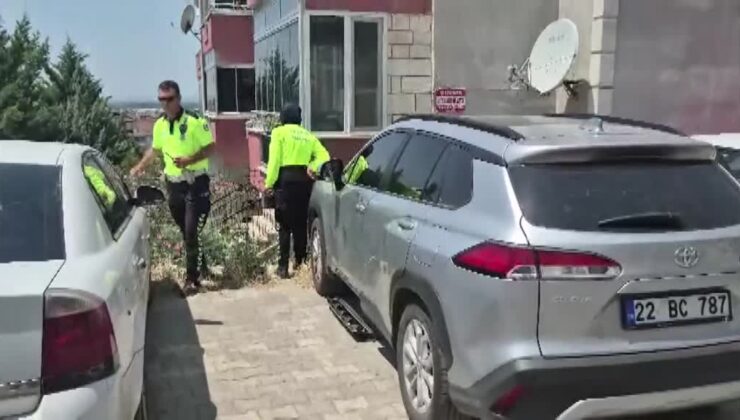 Sitenin bahçesine düşen çocuk ile arkasından atlayan babası yaralandı