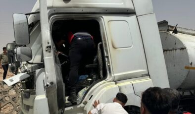 Şoför canını zor kurtardı, tanker yangınla küle döndü