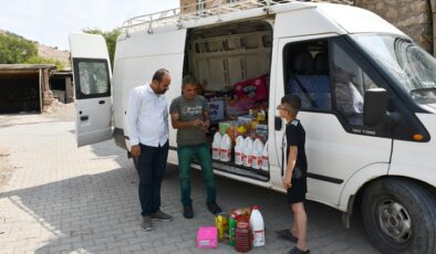 Seyyar esnaf 16 yıldır takas usulüyle satış yapıyor