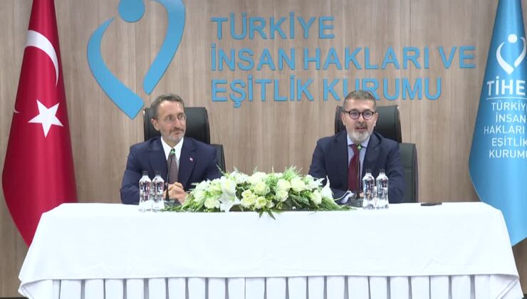 TİHEK Başkanı Fahrettin Altun, görevi Muharrem Kılıç’tan devraldı