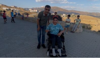 Kulp’ta engelli çocuğun hayali gerçek oldu