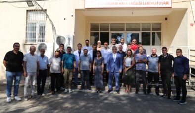 Diyarbakır İl Sağlık Müdüründen sağlık kuruluşlarına ziyaret