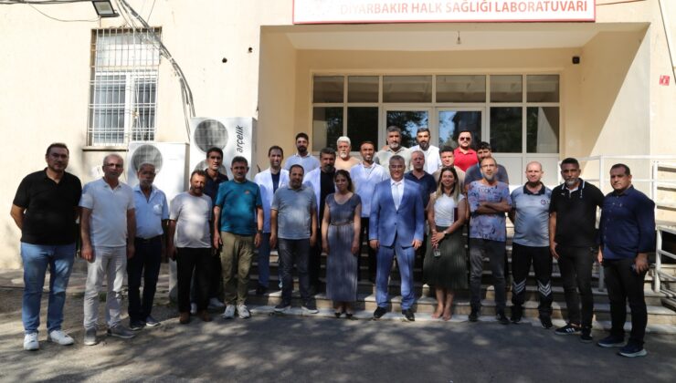 Diyarbakır İl Sağlık Müdüründen sağlık kuruluşlarına ziyaret